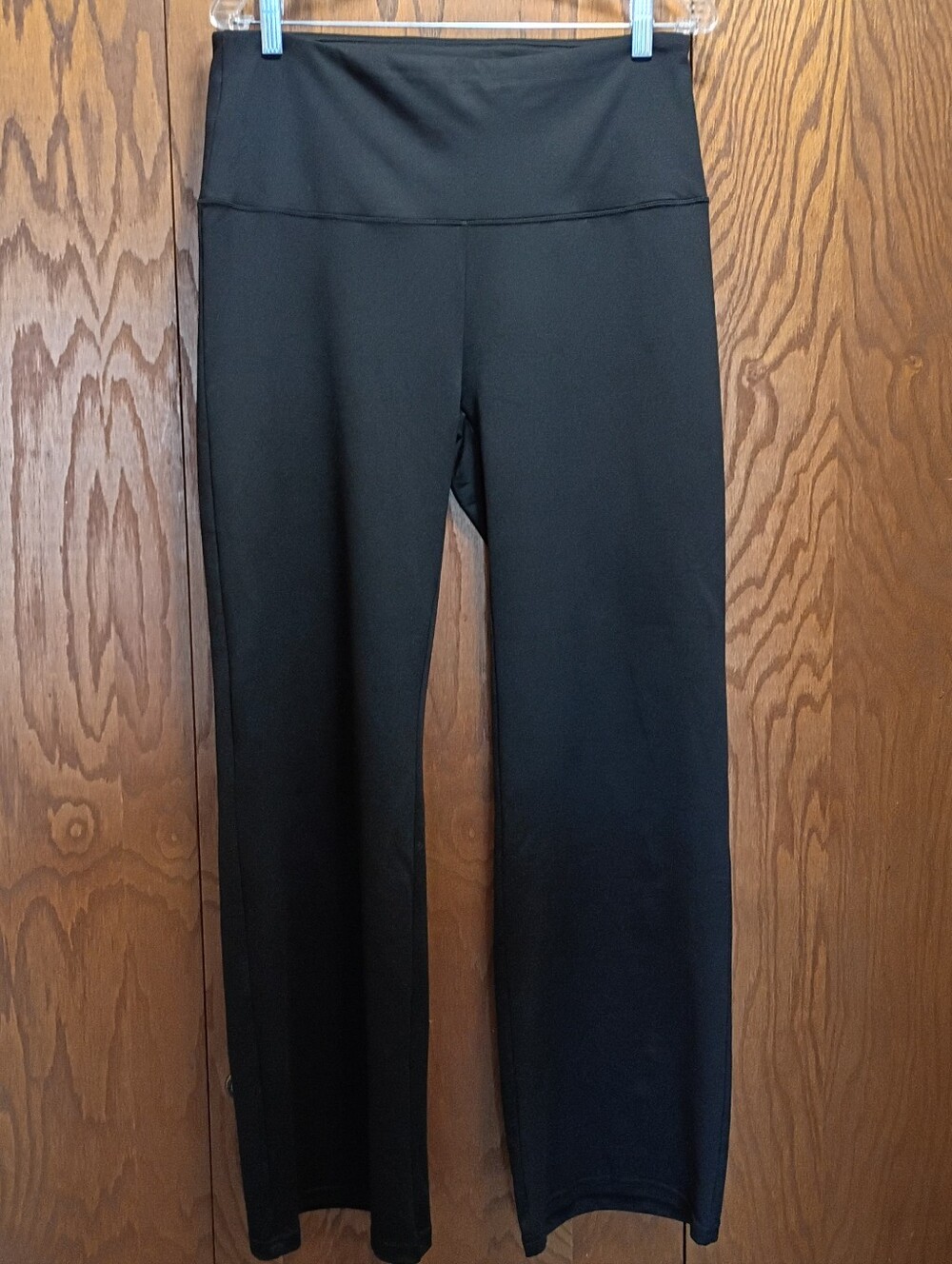 NWT Ododos Black High-Waist Wide-Leg Pants